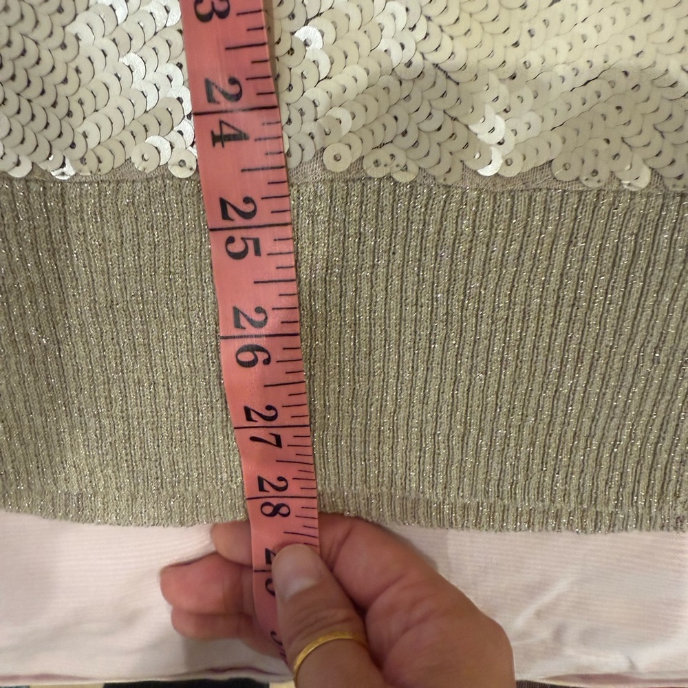 Cache Metallic Knit Top - Picture 2 of 5